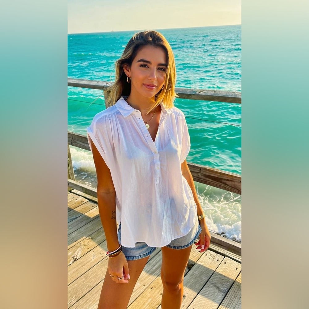 LOFT White Blouse for Women